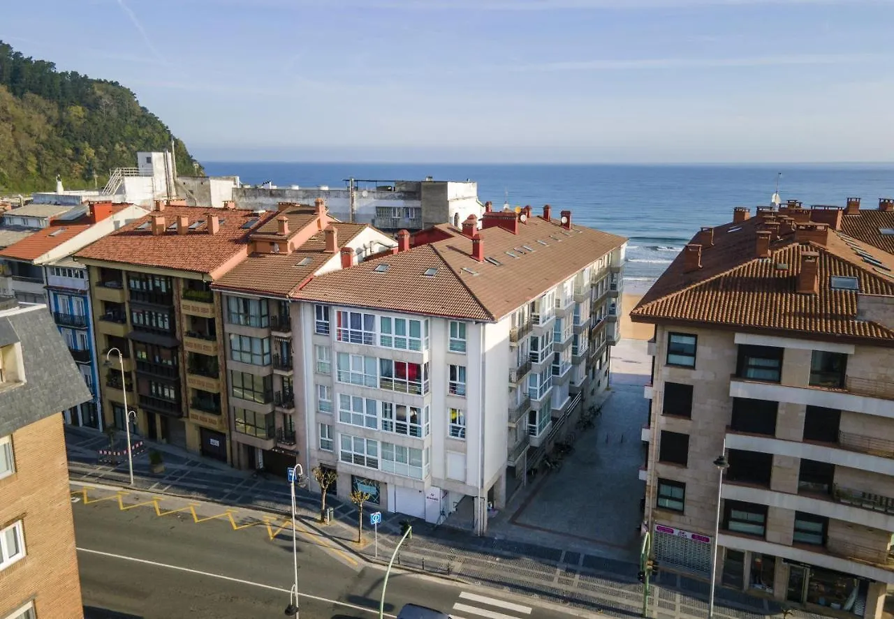 Egona- Vivienda En El Centro De Zarautz A 1 Min De La Playa Apartman
